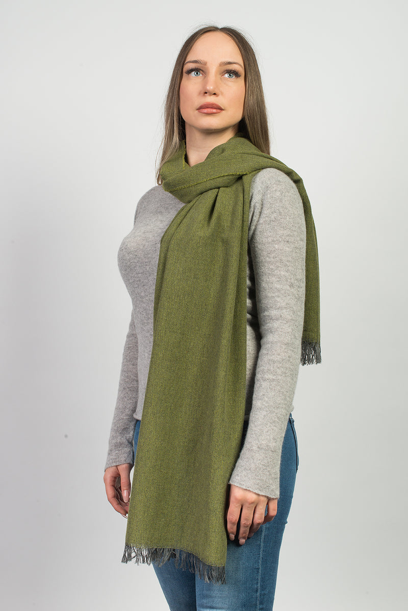 Cashmere blend pashmina