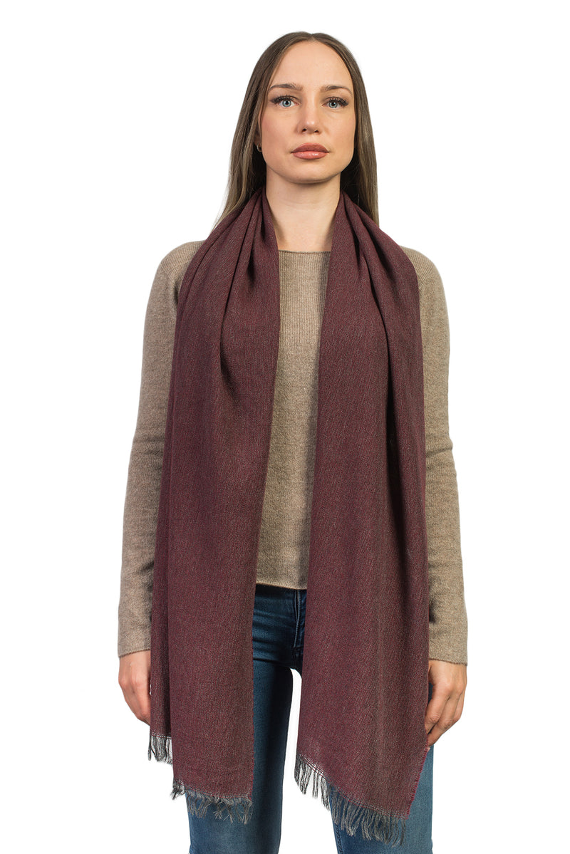 Cashmere blend pashmina