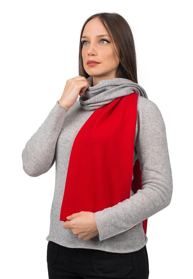 Bicolor Scarf 100% Cashmere | Dalle Piane Cashmere